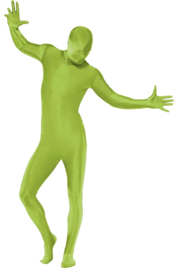 Seconde peau morphsuit verte taille XL