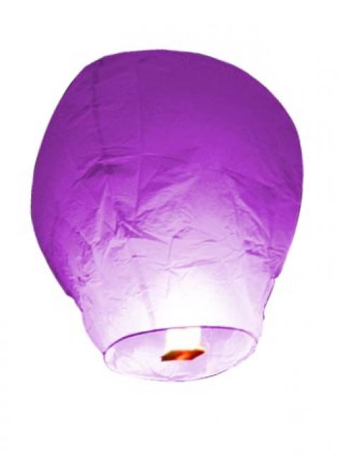 Lanterne volante thaïlandaise parme