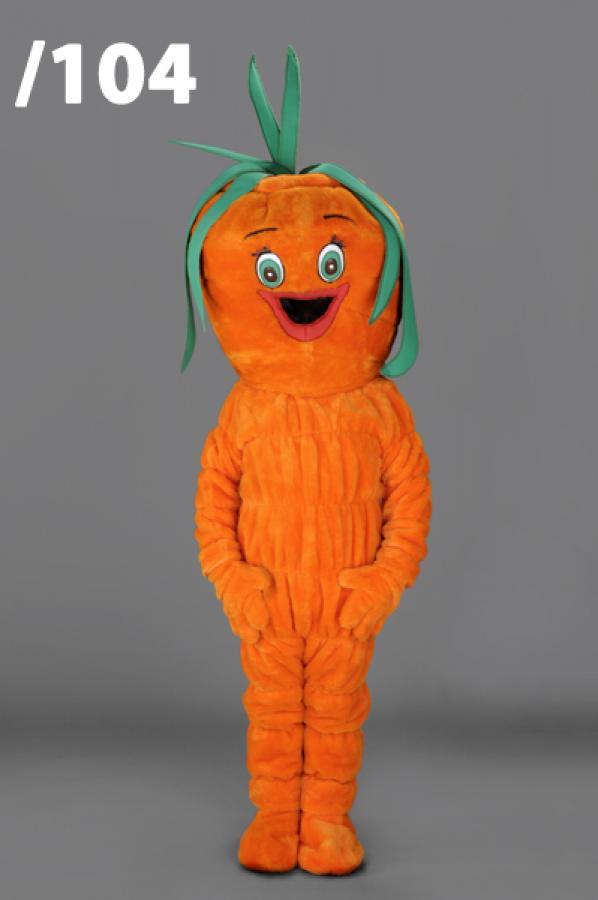 Mascottes : fruits et légumes (7 au choix)