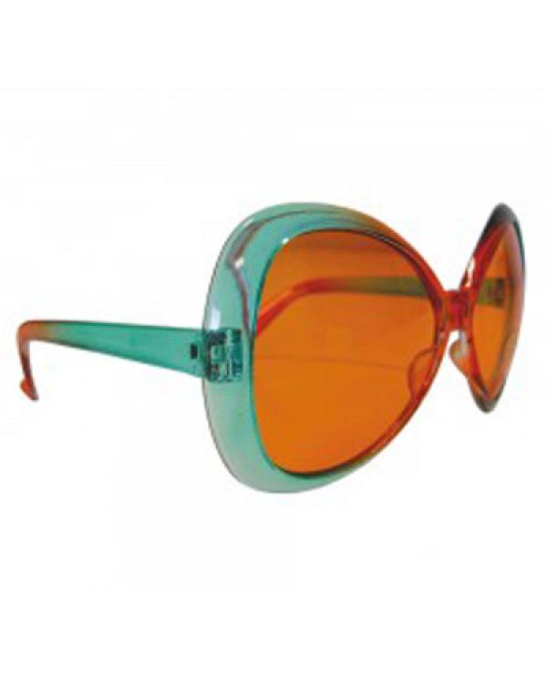 Lunettes vintage bicolore (N14)