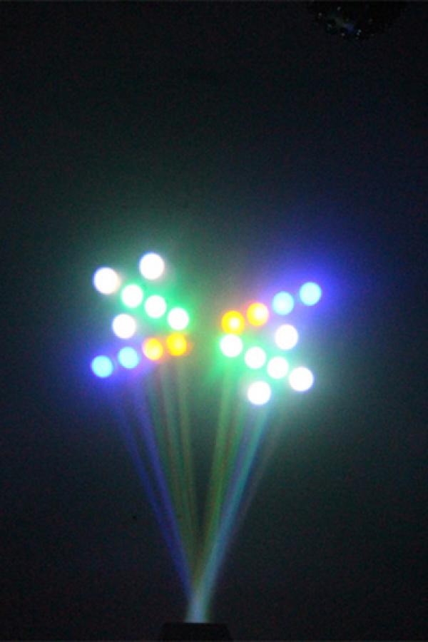 Effets de lumière moon flower a led