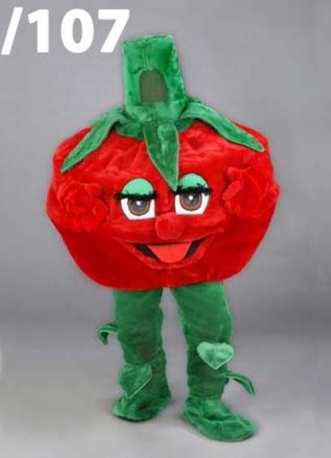 Mascottes : fruits et légumes (7 au choix)