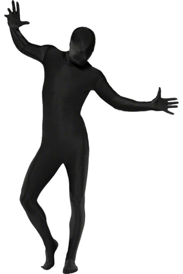 Seconde peau morphsuit noire taille M/L