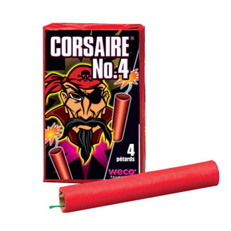 Sachet de 4 pétards Corsaire n°4