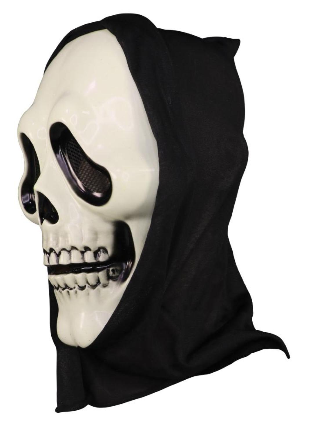 Masque crâne killer avec capuche