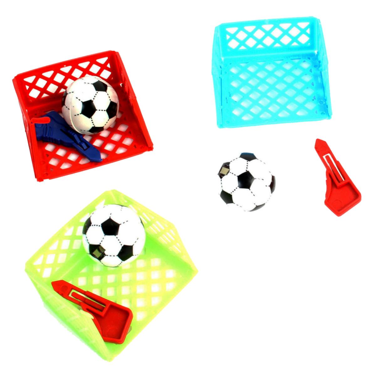 Jeu de foot cage 5x6cm avec lanceur (E2-5)