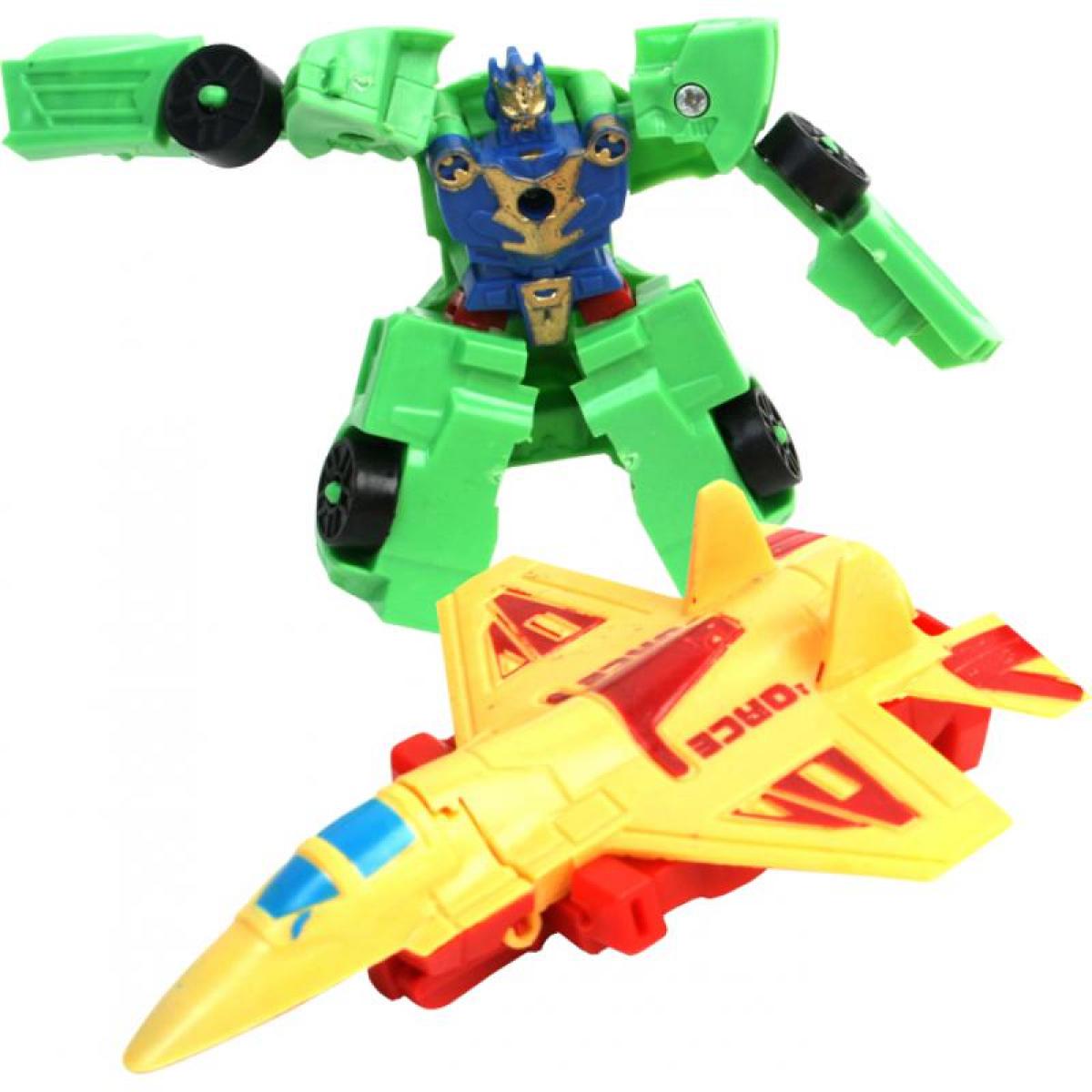 Robot transformable voiture ou avion (E6-12)