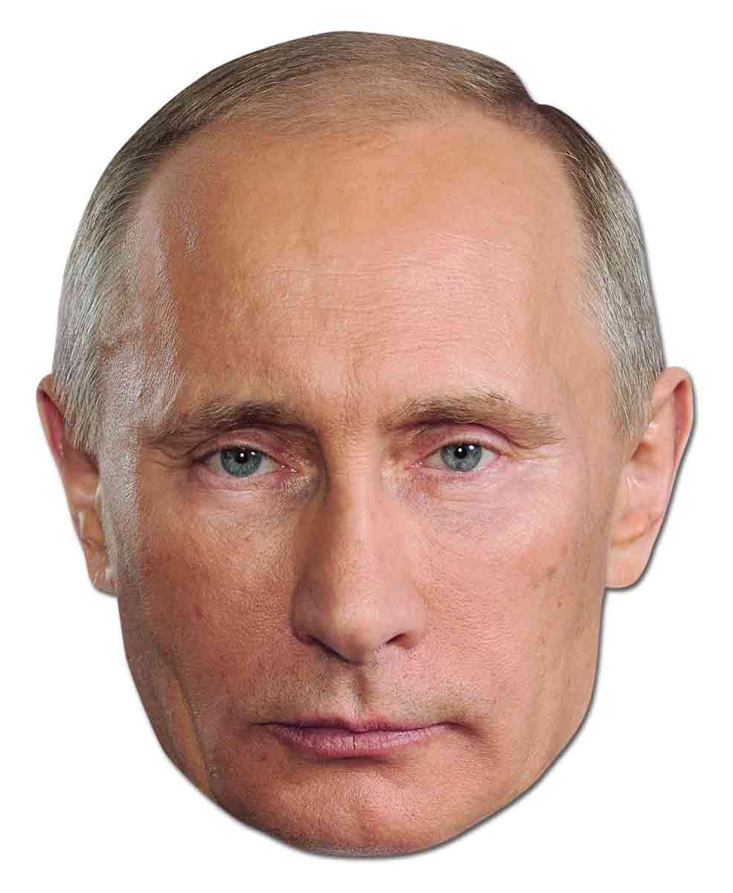 Masque adulte carton Vladimir Poutine