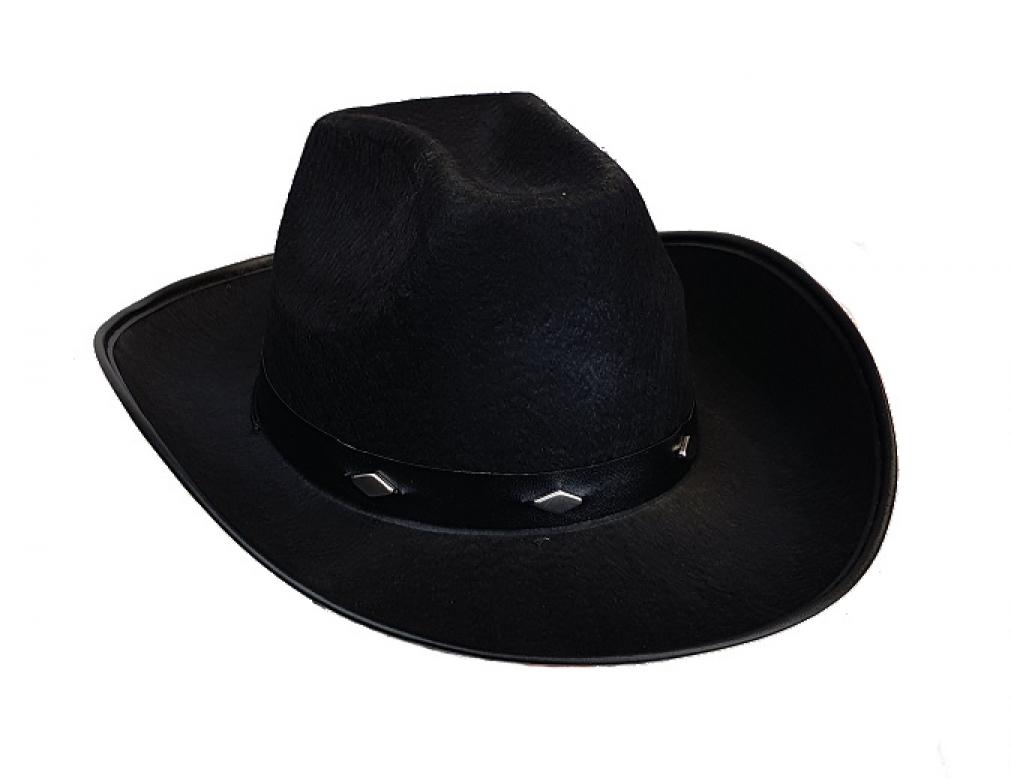 Chapeau cow-boy noir enfant