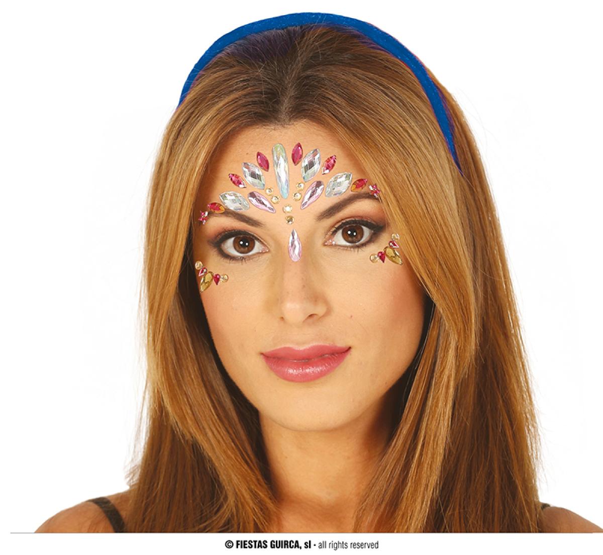 Strass bijoux pour visage