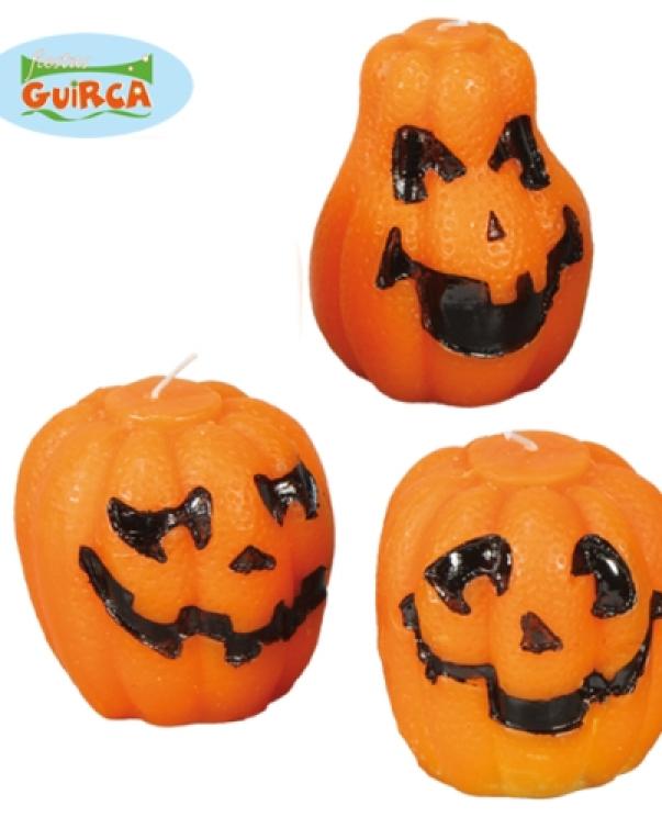 Bougie citrouille 9 cm