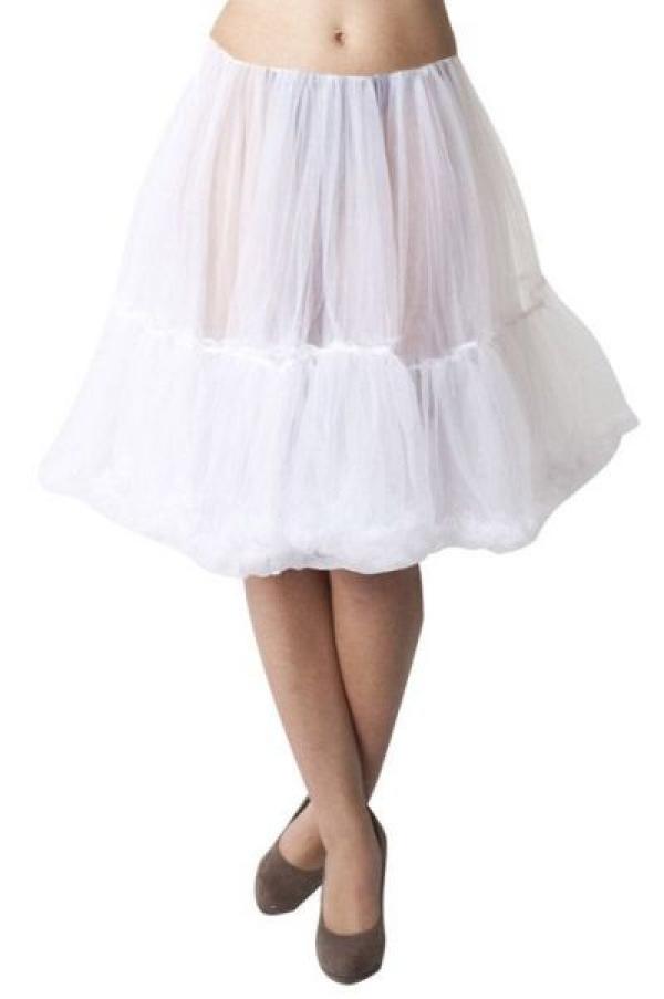 Jupon blanc long