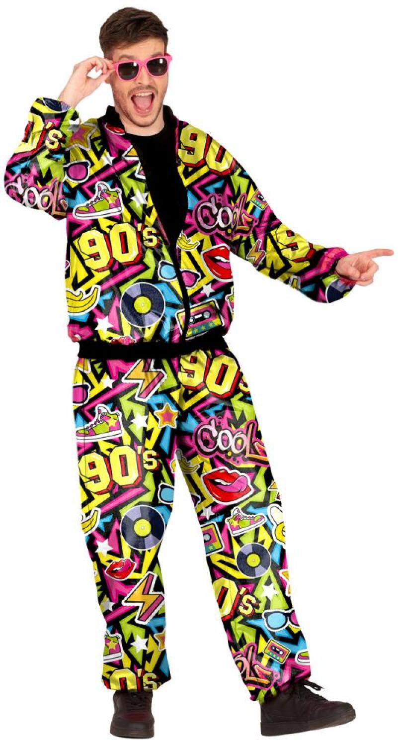 Jogging survêtement années 90 à motifs taille M