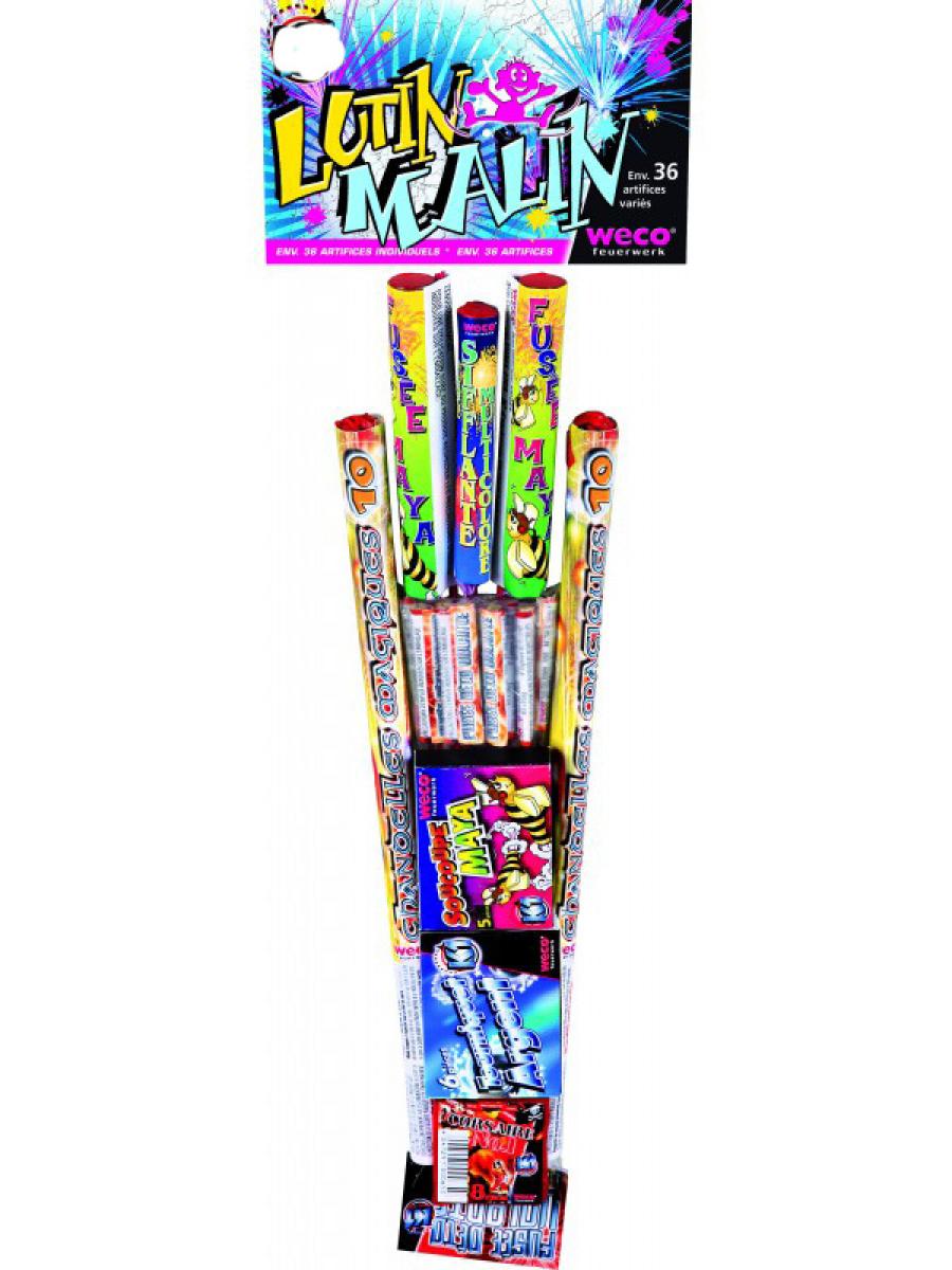 Sachet artifices Lutin Malin