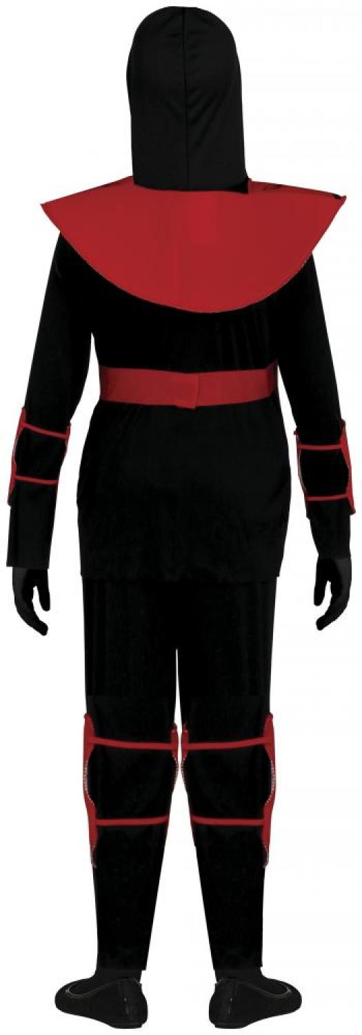 Ninja rouge et noir 7/9 ans