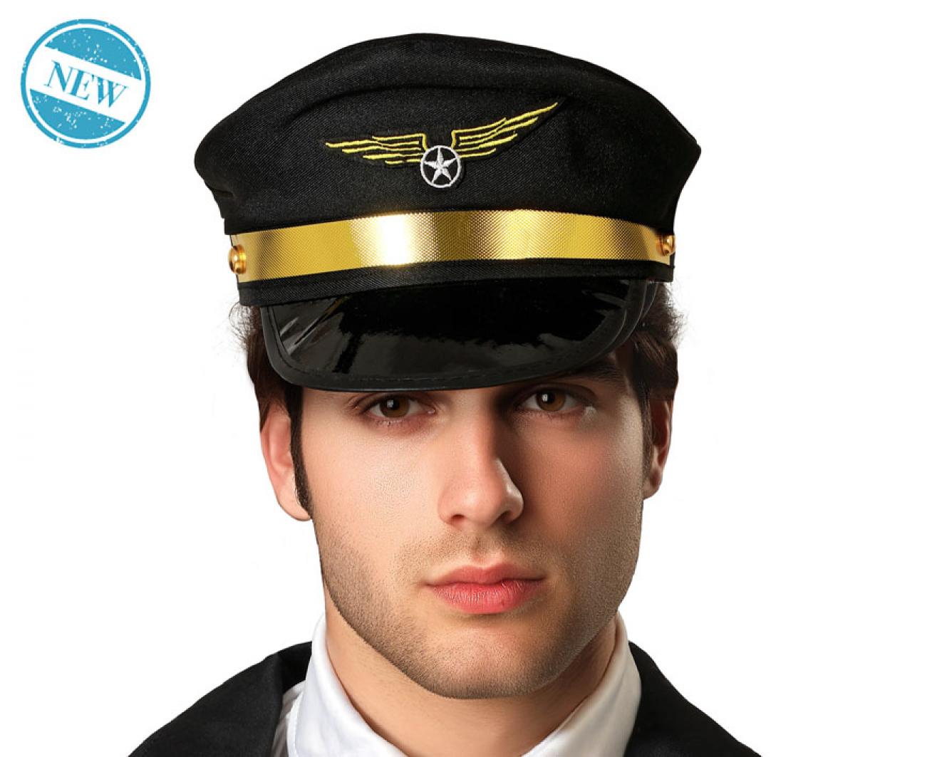 Casquette pilote de ligne commandant de bord