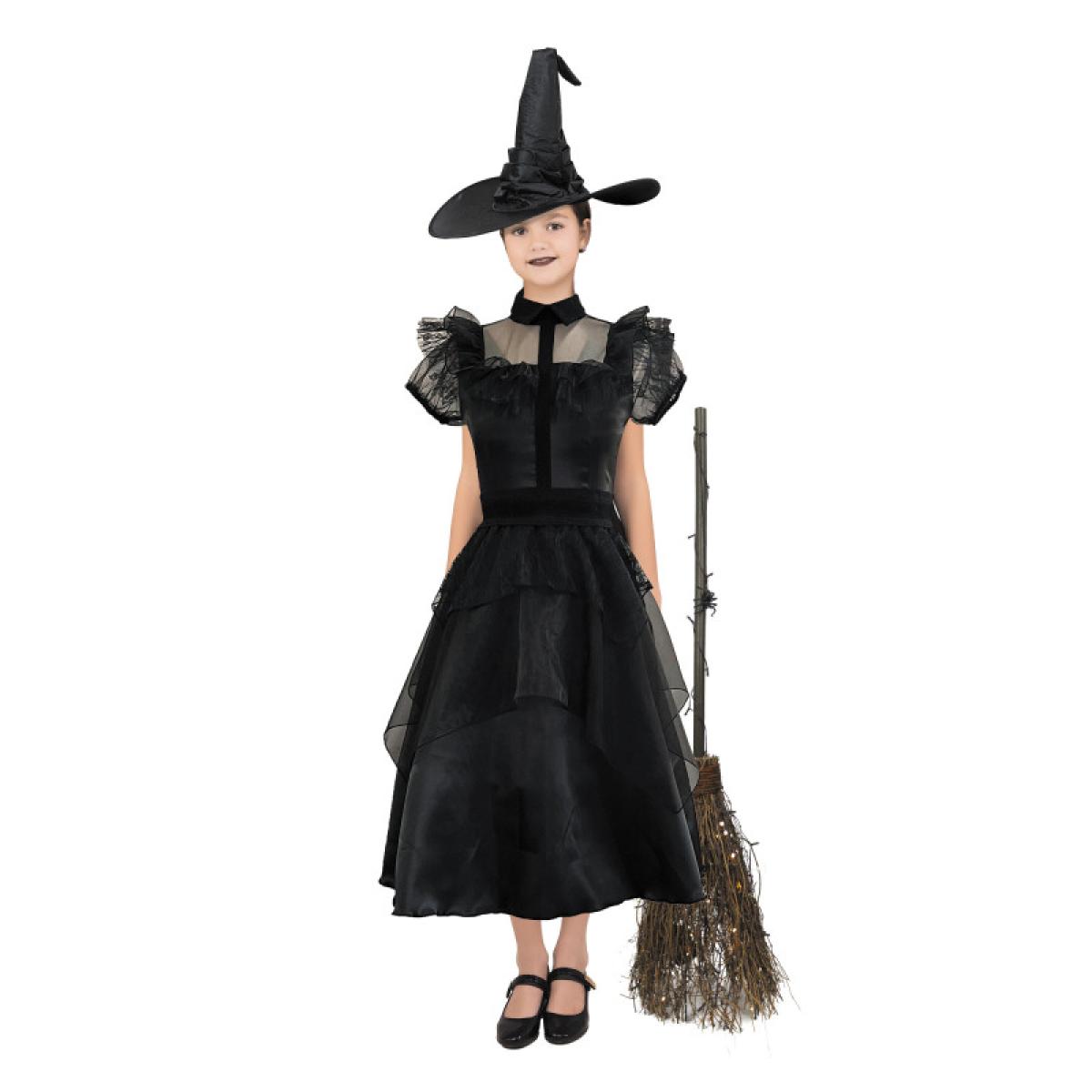 Robe noire élégante 7/9 ans