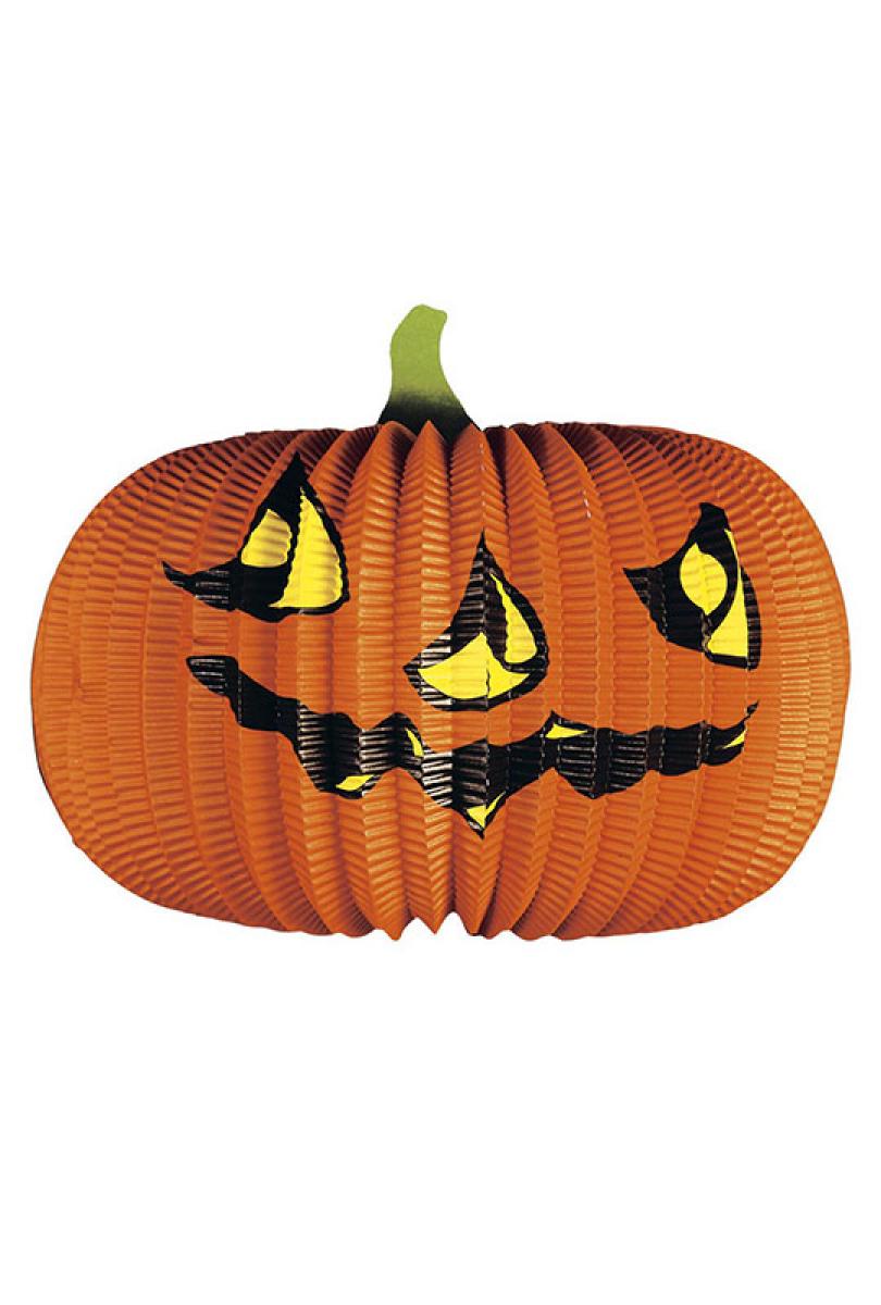 Lampion citrouille 40cm en papier