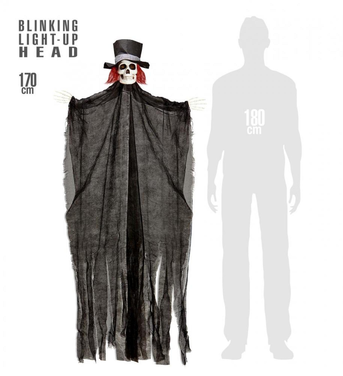 Suspension squelette marié 170cm lumineux