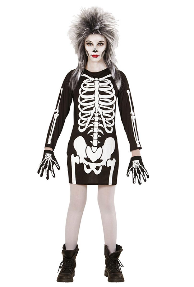 Robe squelette 11/13 ans