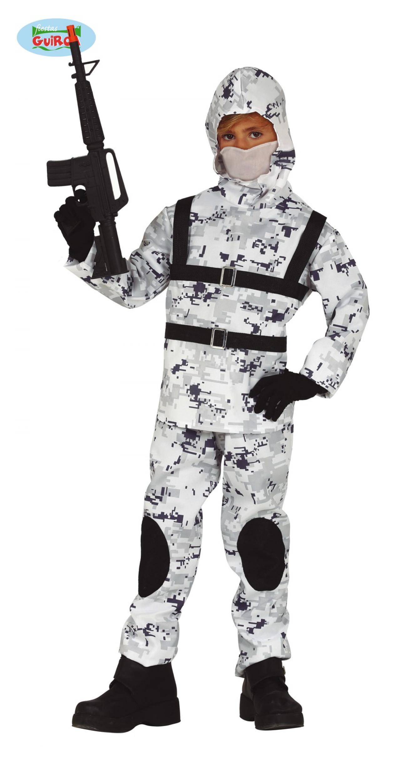 Soldat arctique taille 5/6 ans