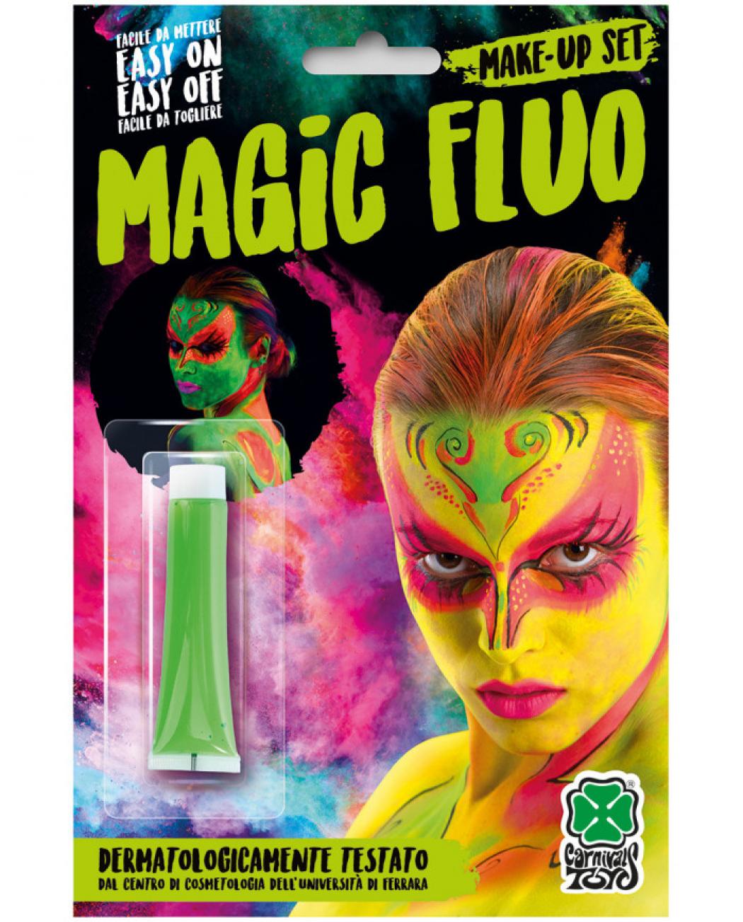 Flacon maquillage vert fluo 20ml