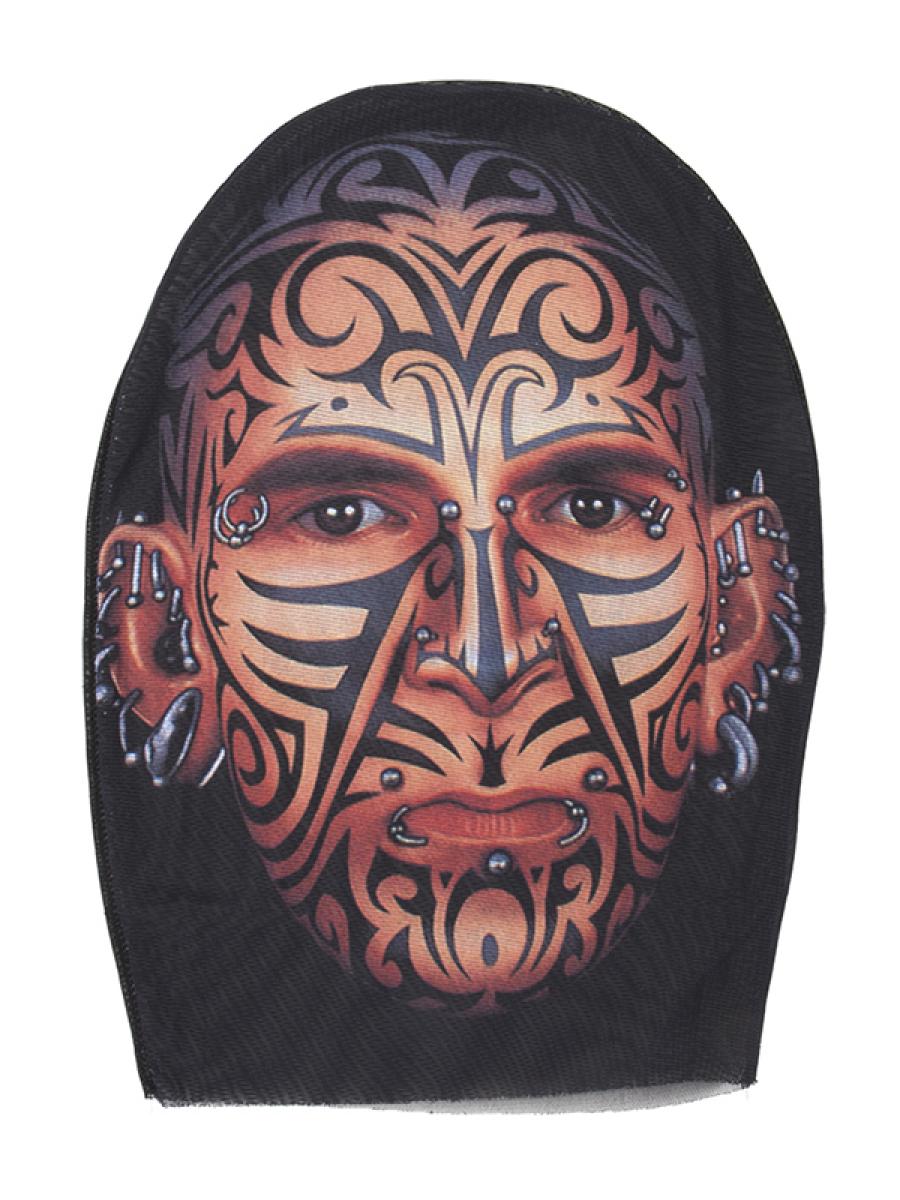 Tatouage de visage tribal Maoris