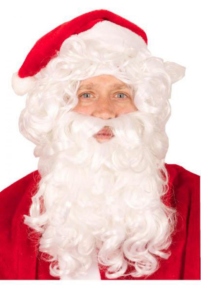 Perruque+barbe Père Noël