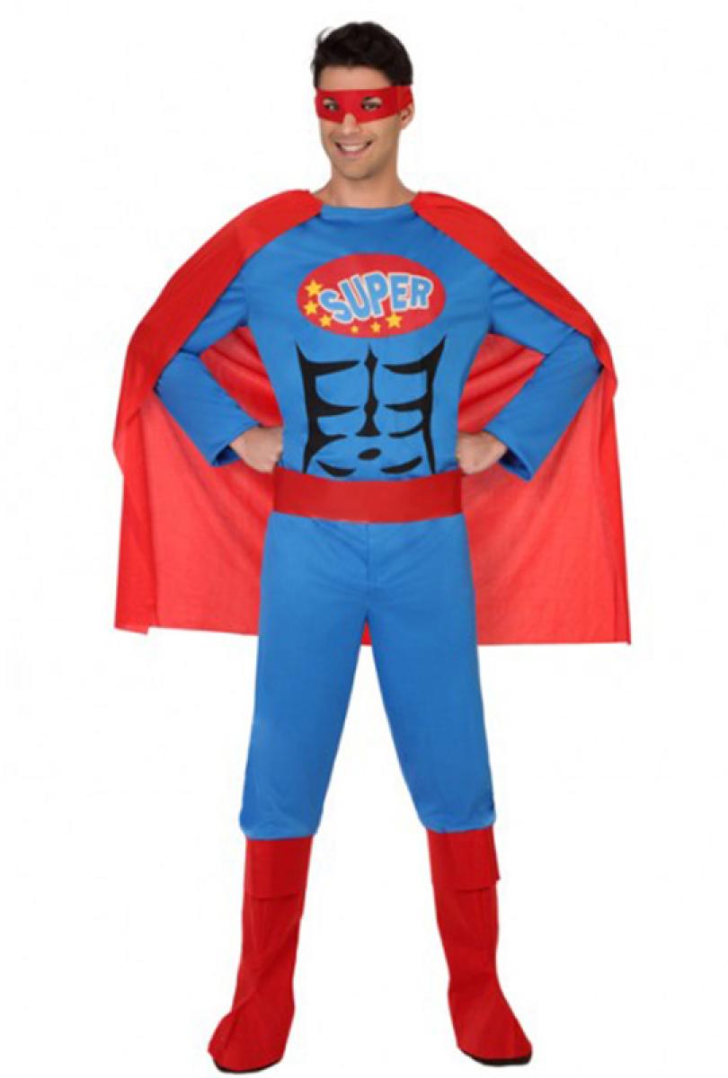 Super héros Bleu taille M/L