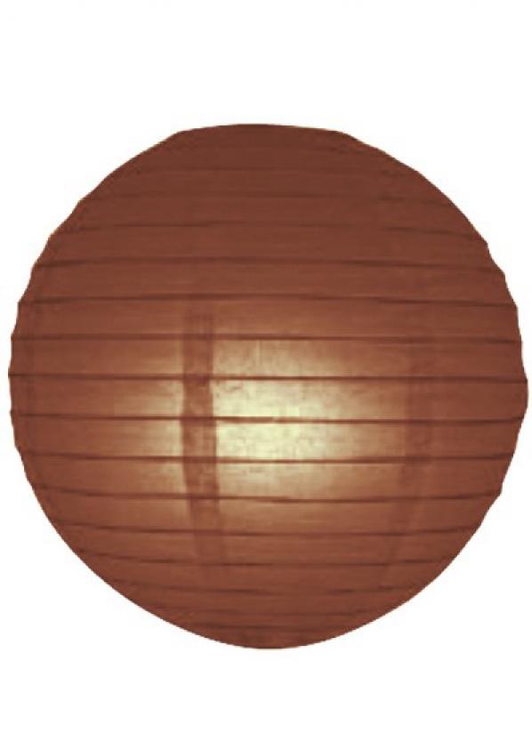 Boule chinoise chocolat 50 cm