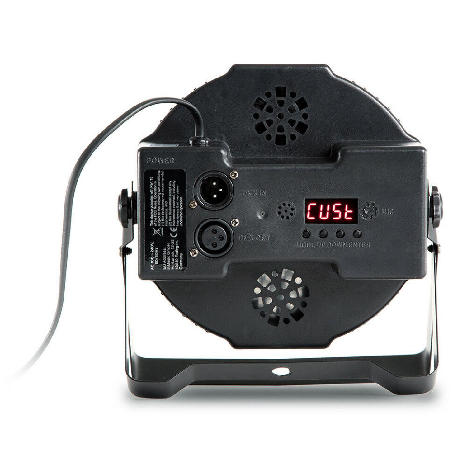 Projecteur à LED RGB 18 LED DMX