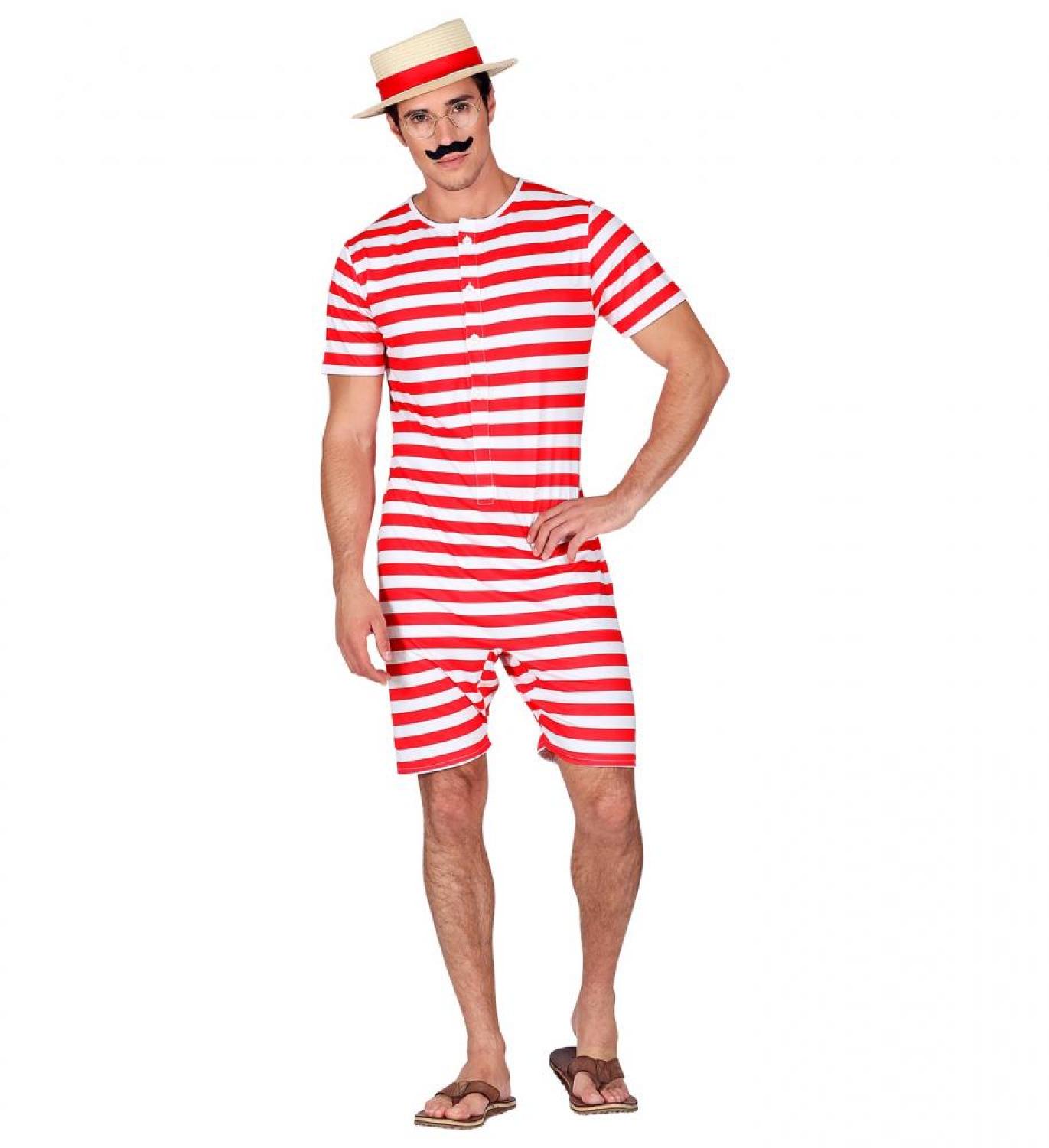 Maillot de bain 1900 petit baigneur taille M