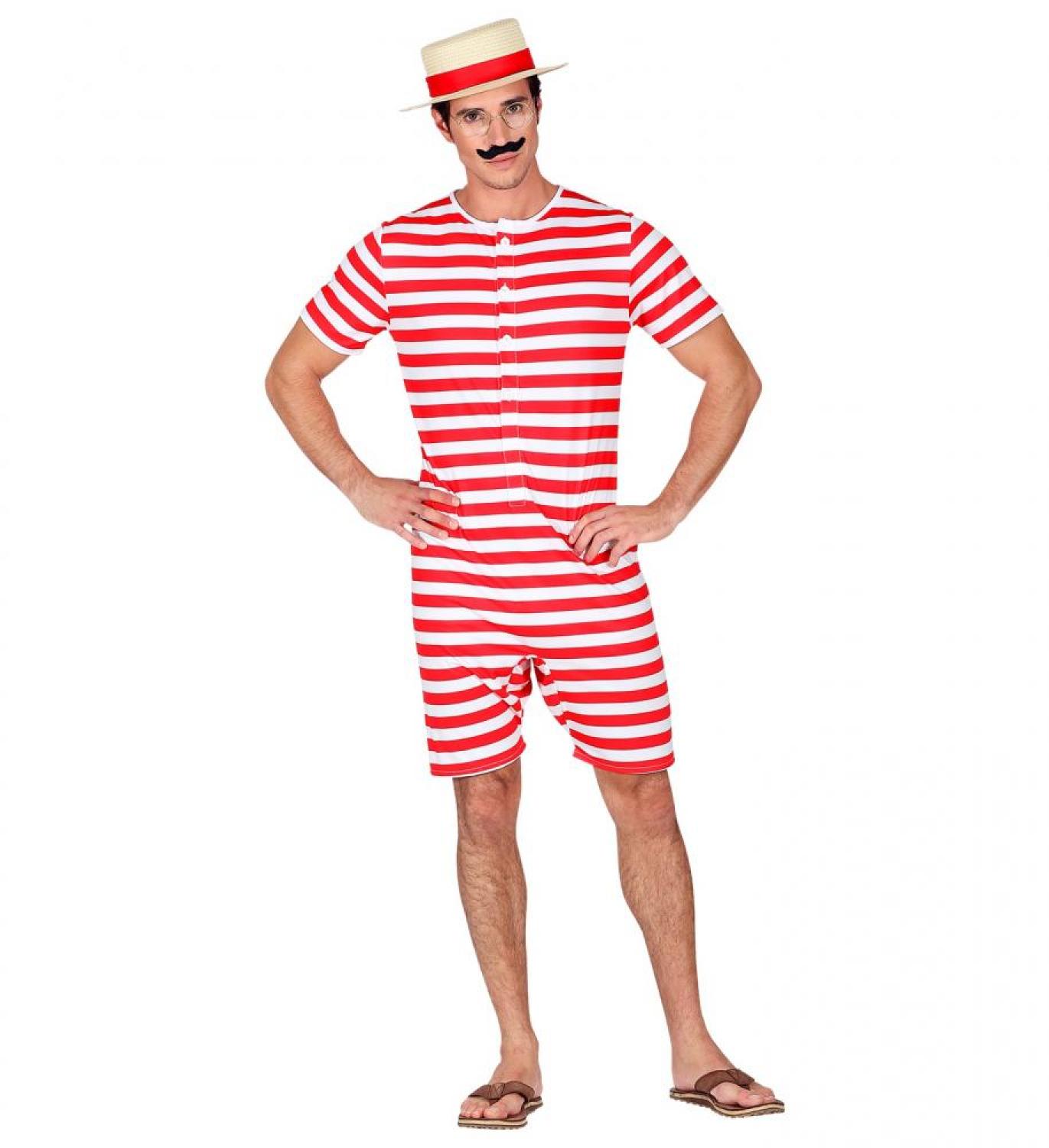 Maillot de bain 1900 petit baigneur taille M