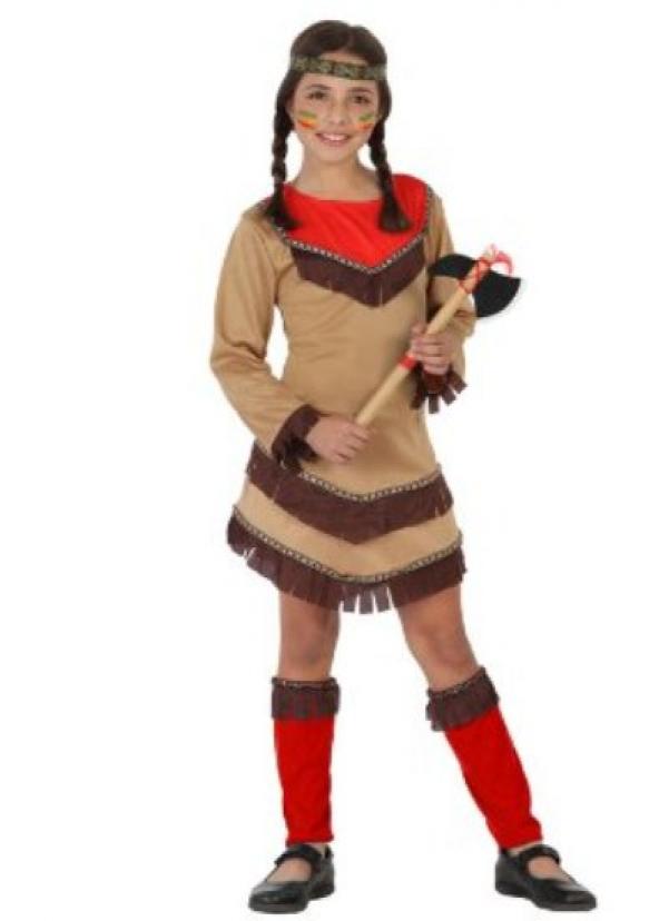 Guerrière indienne 10/12 ans