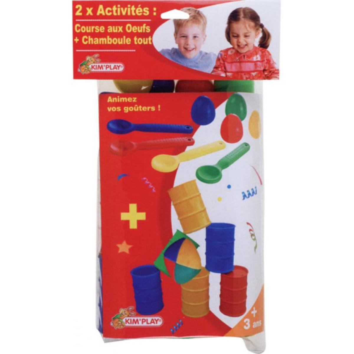 Kit course aux oeufs et chamboule tout