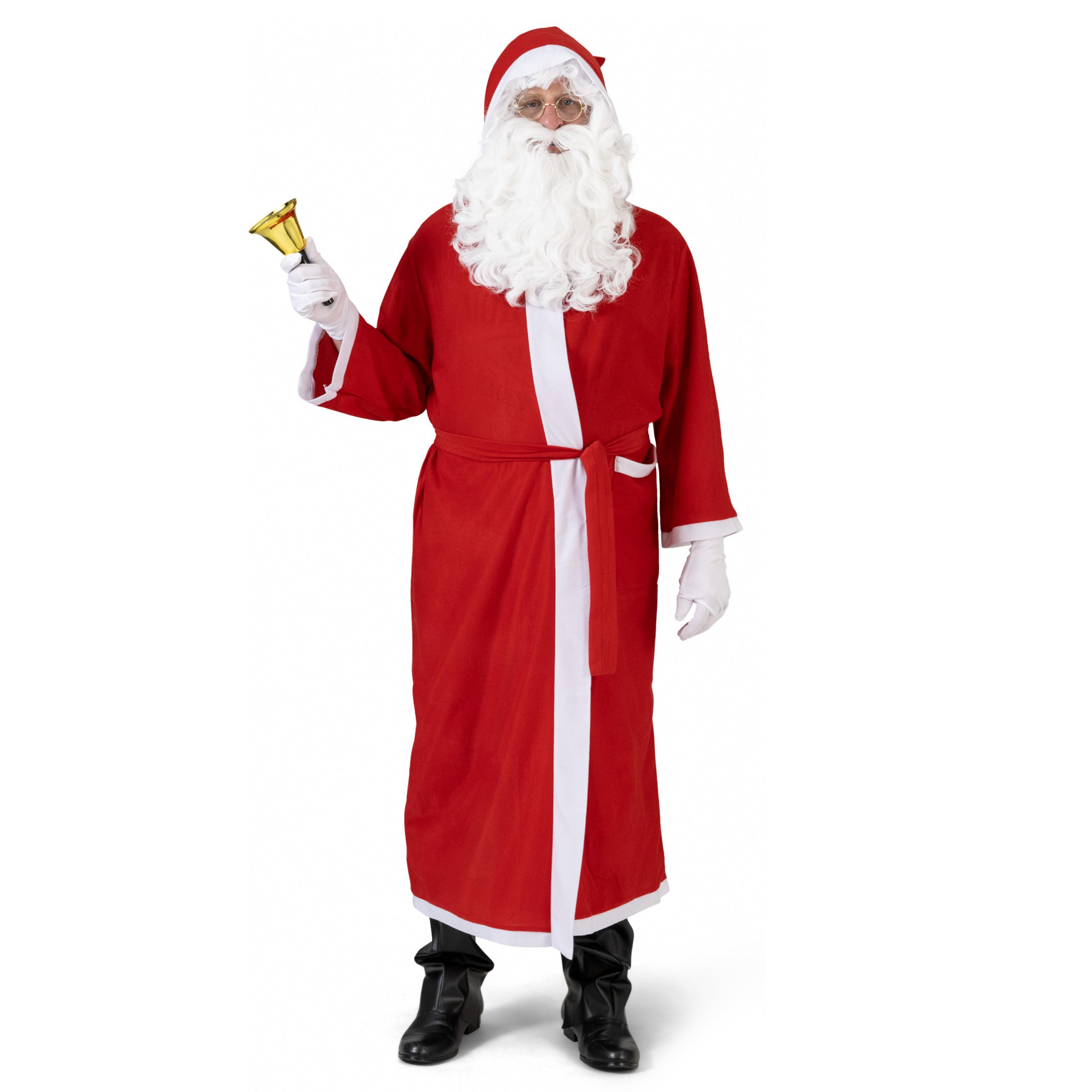 Manteau de père Noël en polyester