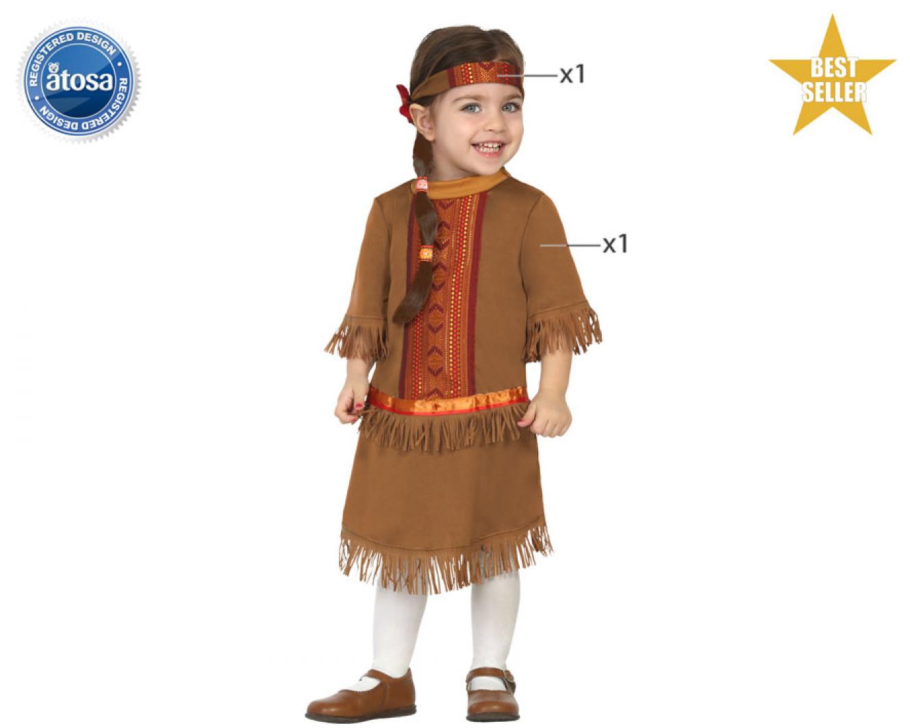 Robe Indienne d'Amérique taille 97cm