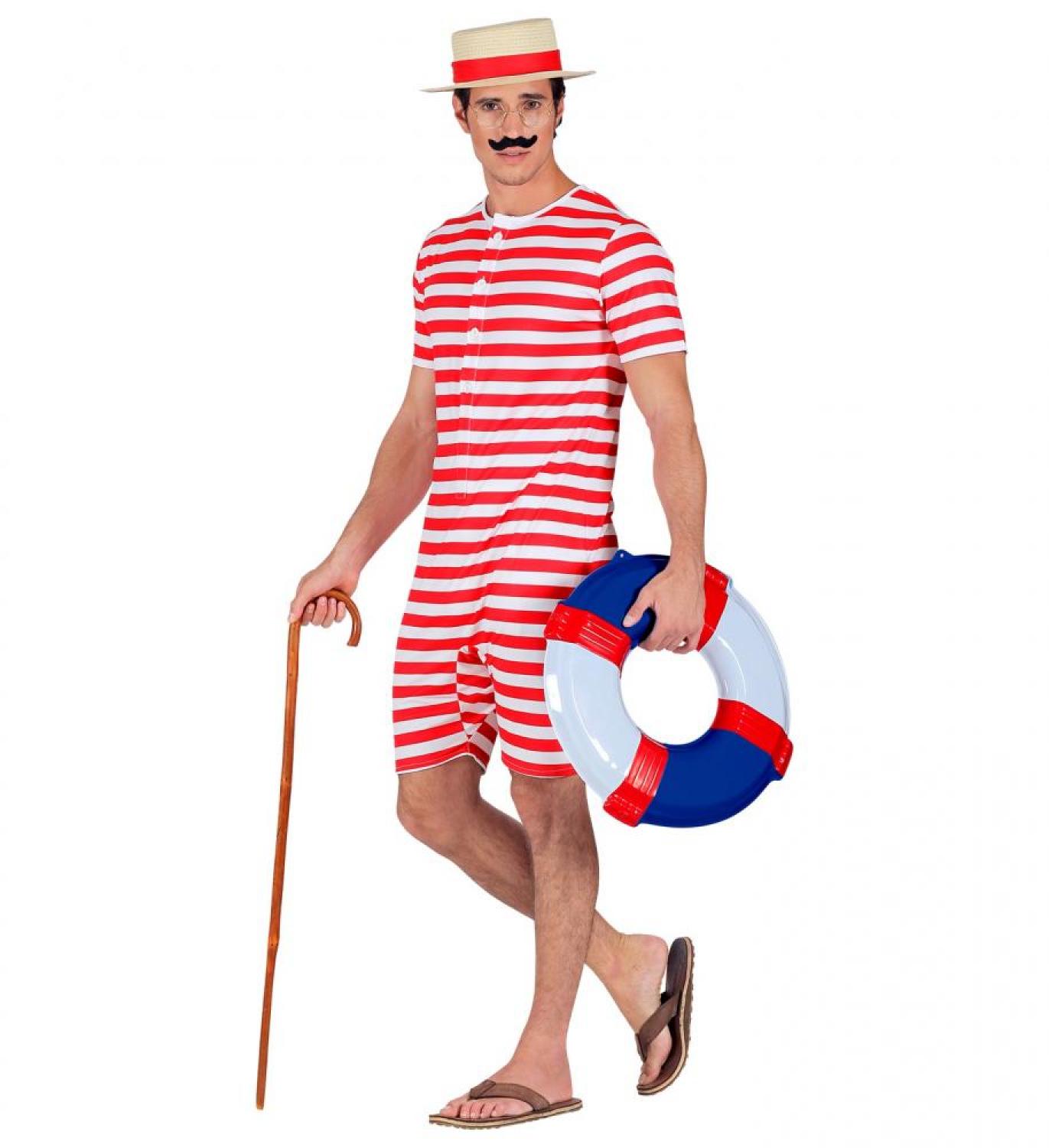 Maillot de bain 1900 petit baigneur taille L