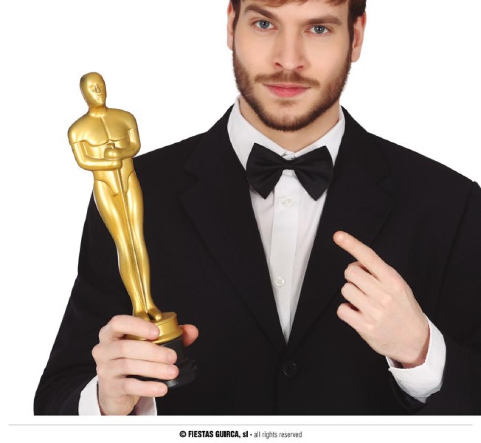 Statuette or plastique récompense cinéma