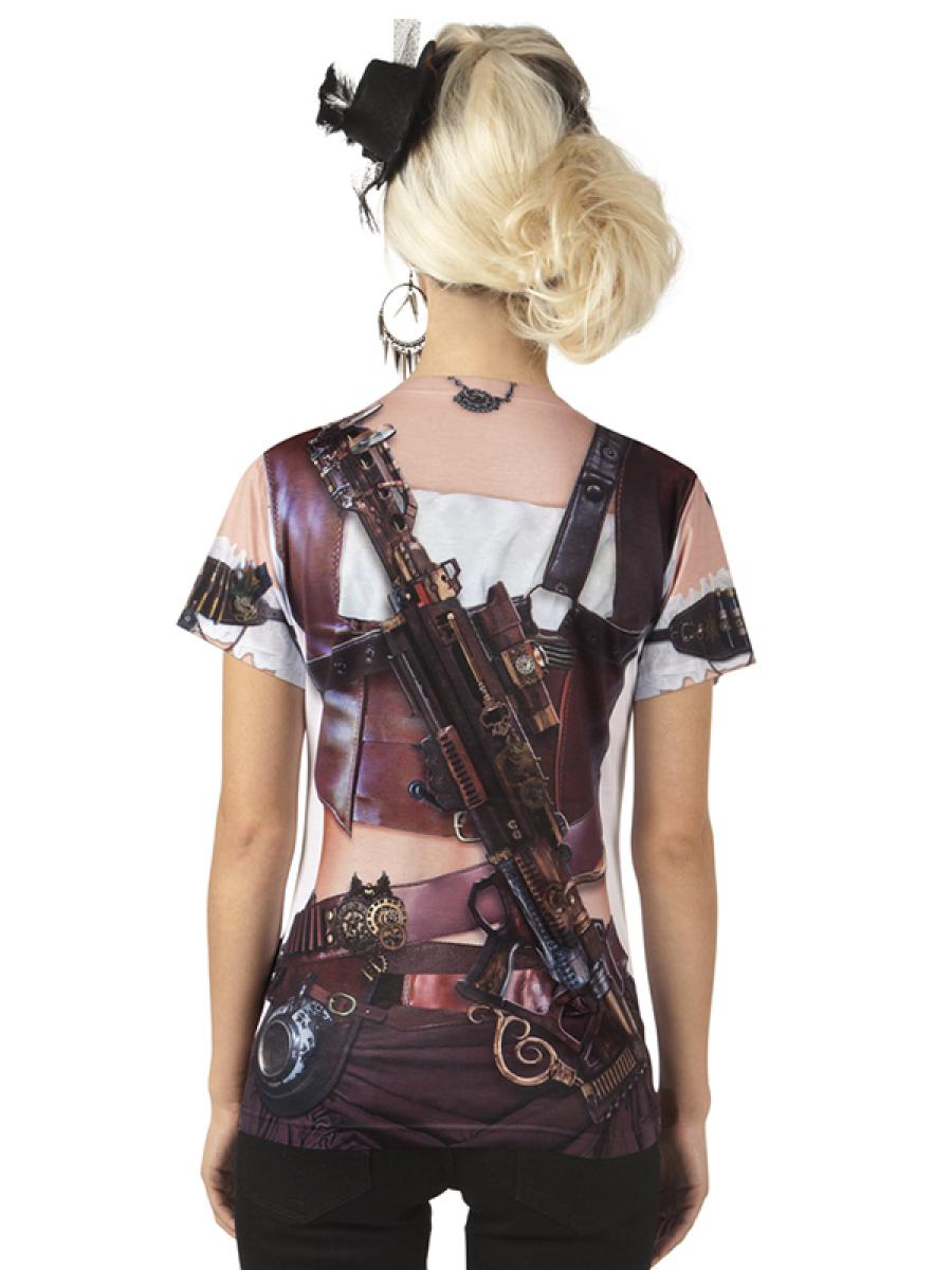 Tee shirt Steampunk Femme taille M