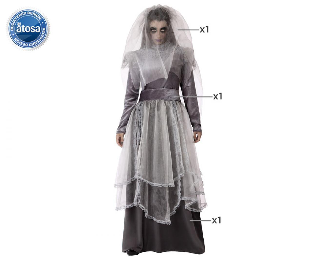 Mariée zombie taille S