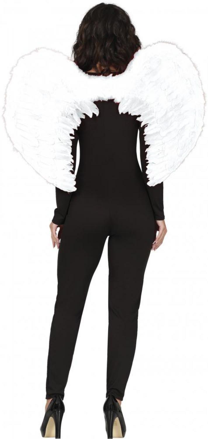 Ailes d'ange plumes blanches géantes