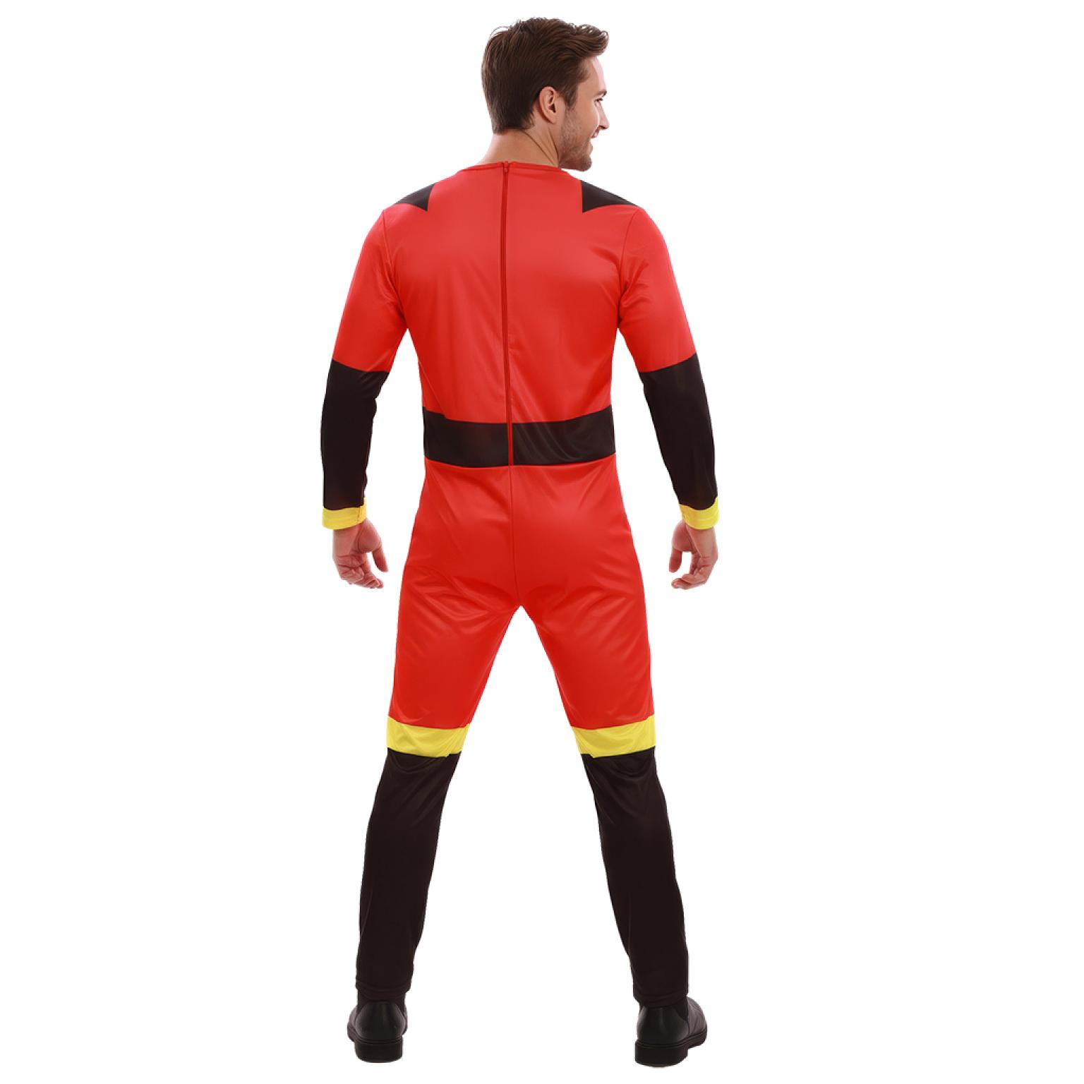 Super-héros famille indestructible rouge pour homme taille XL