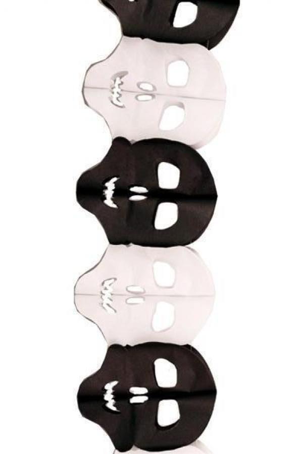 Guirlande tête de mort 6m