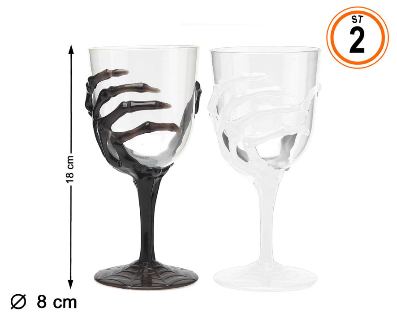 Verre à pied halloween