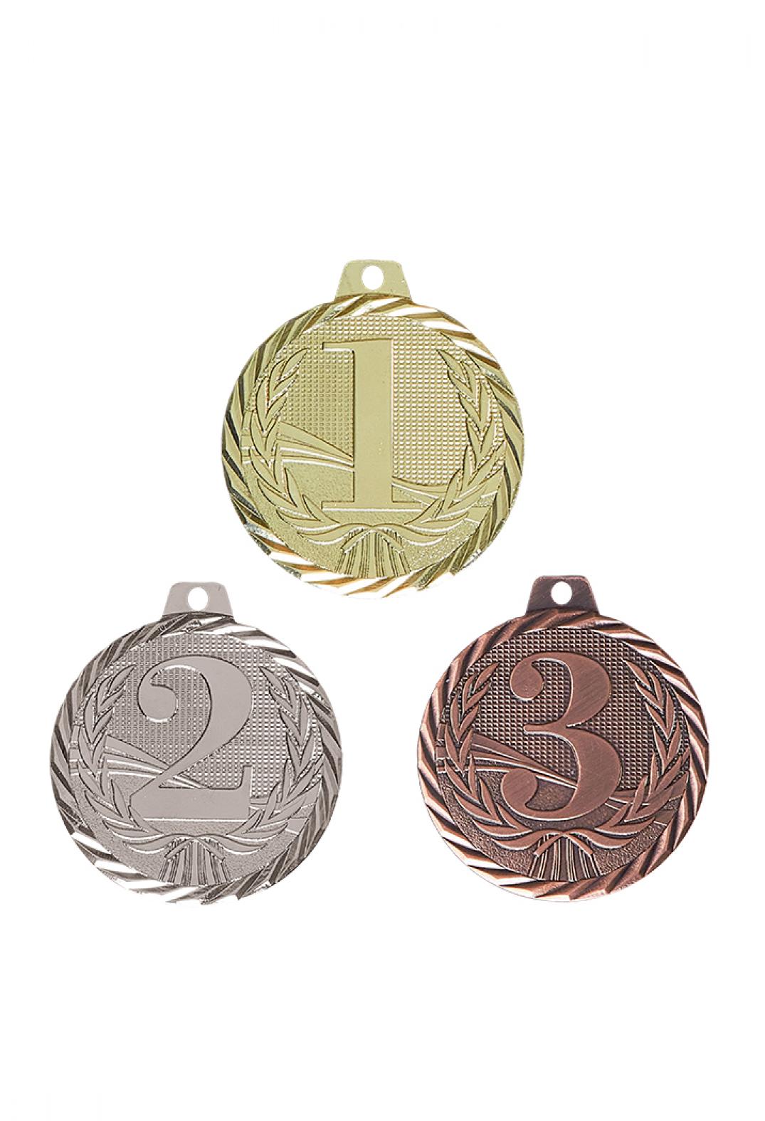 Lot 100 médailles frappées récompense sportive 50mm livrées