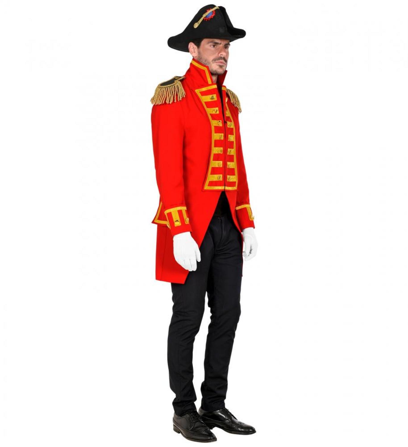 Veste de parade rouge luxe homme taille M