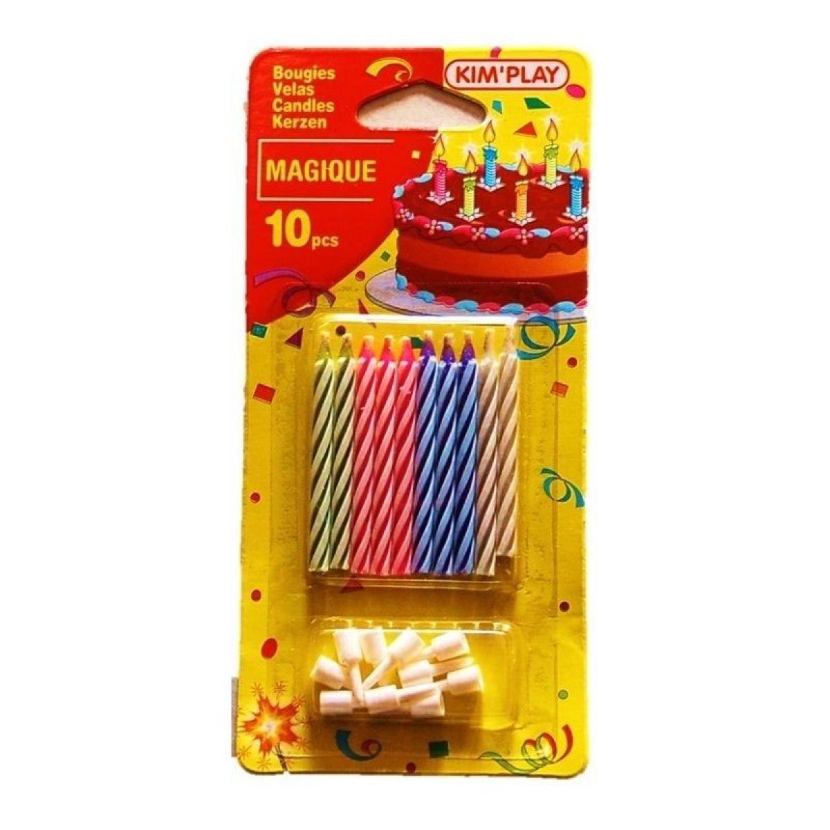10 Bougies magiques