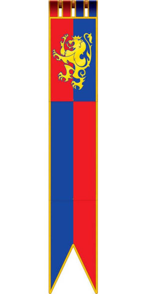 Oriflamme Médiéval en carton