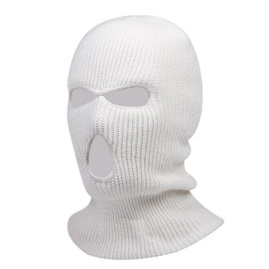 Cagoule terroriste blanche